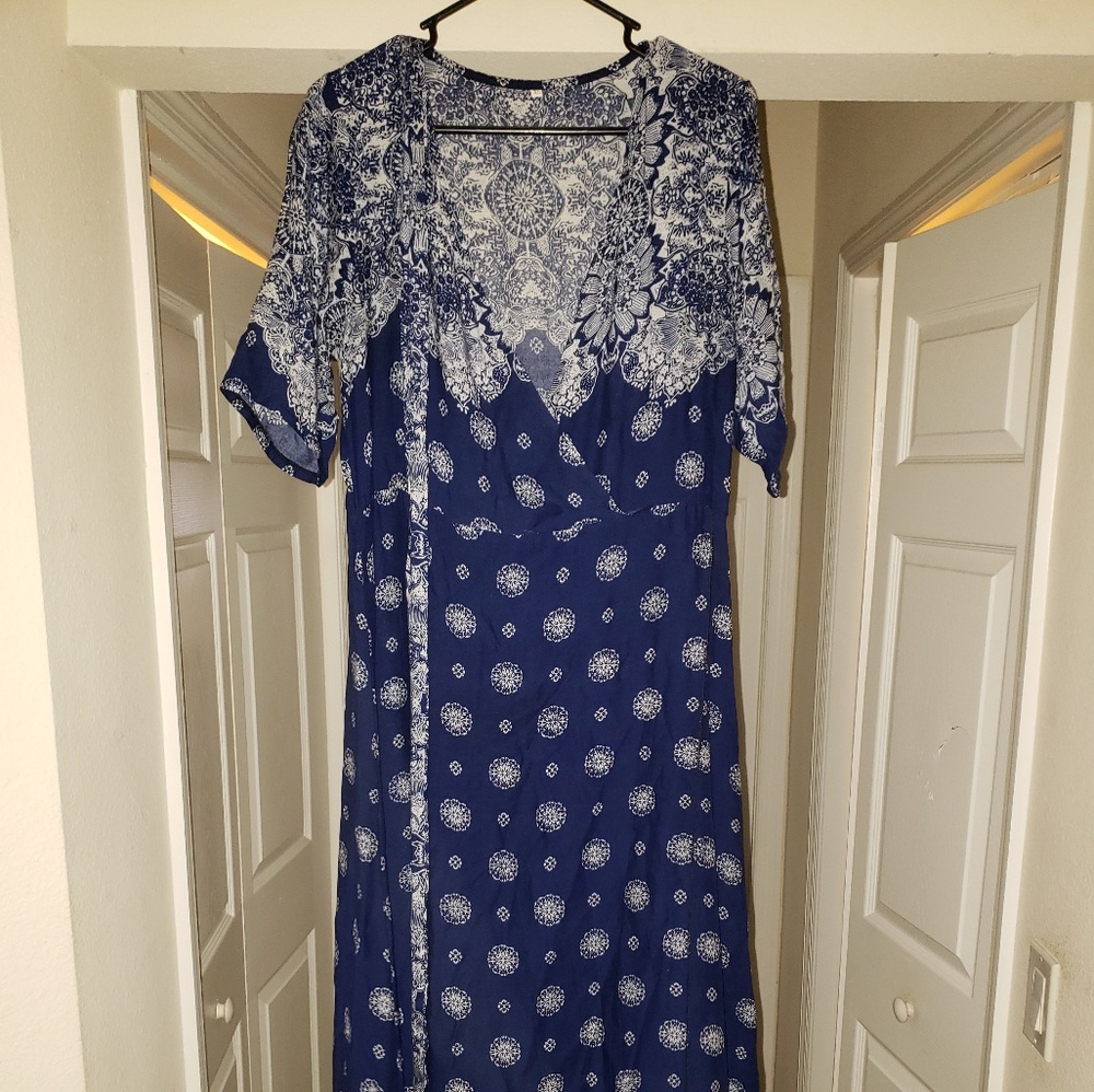 Wrap Maxi Dress